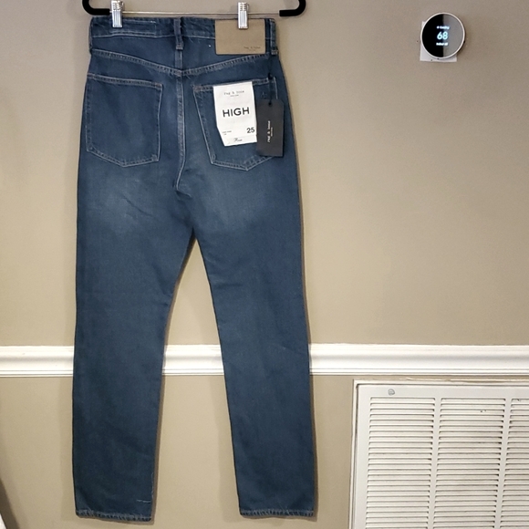 Rag & Bone Maya High Rise Slim Jeans in Jasper Women's Size 25 NWT'S - Picture 4 of 15